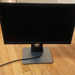 DELL Professional 23.8" Screen LED-Lit Monitor, Black (Renewed)